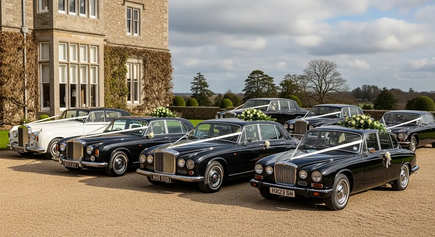 Classic and Prestige Wedding Car Options