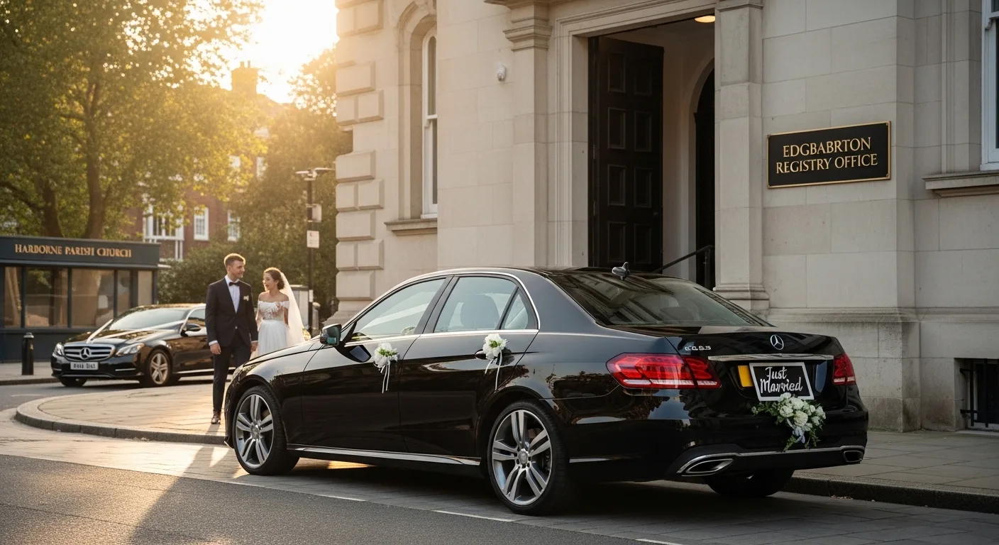 Wedding Cars for Edgbaston and Harborne Ceremonies