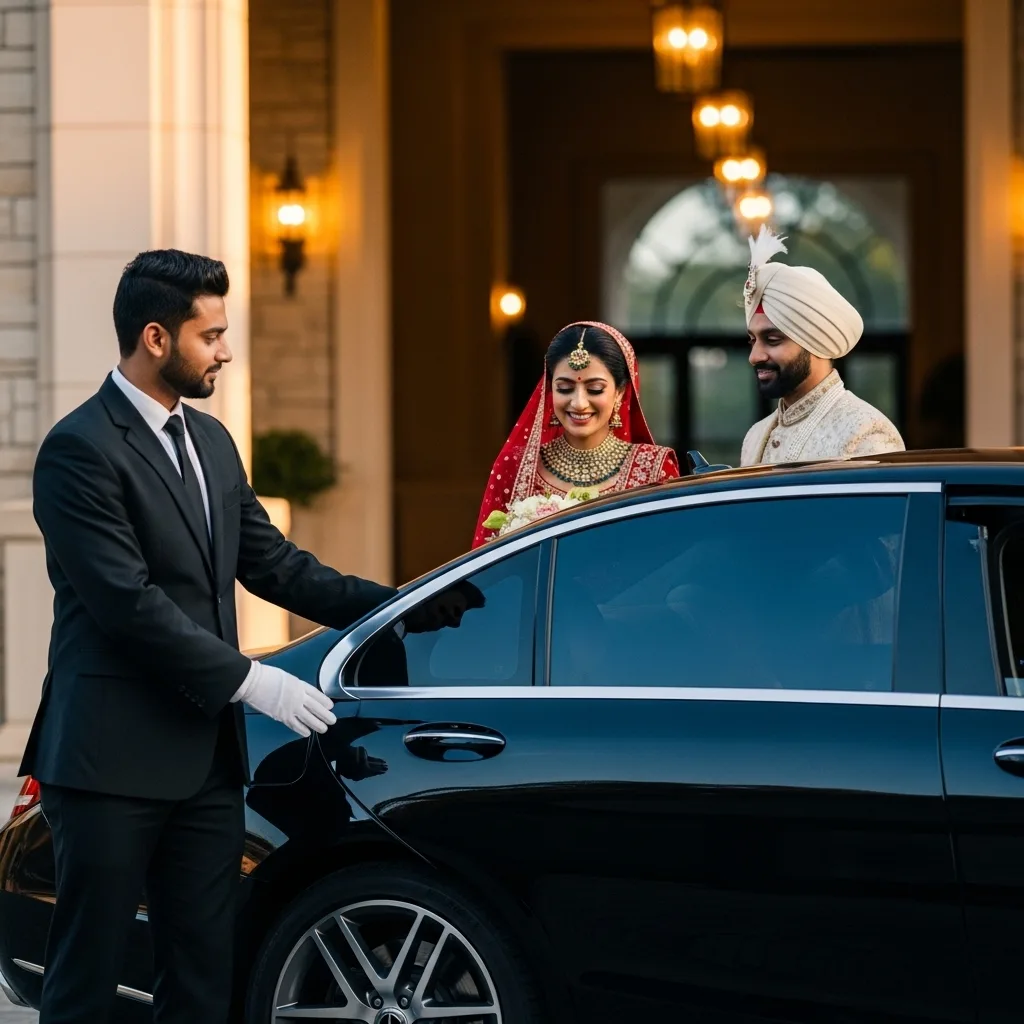 Asian Wedding Chauffeur Service in Birmingham