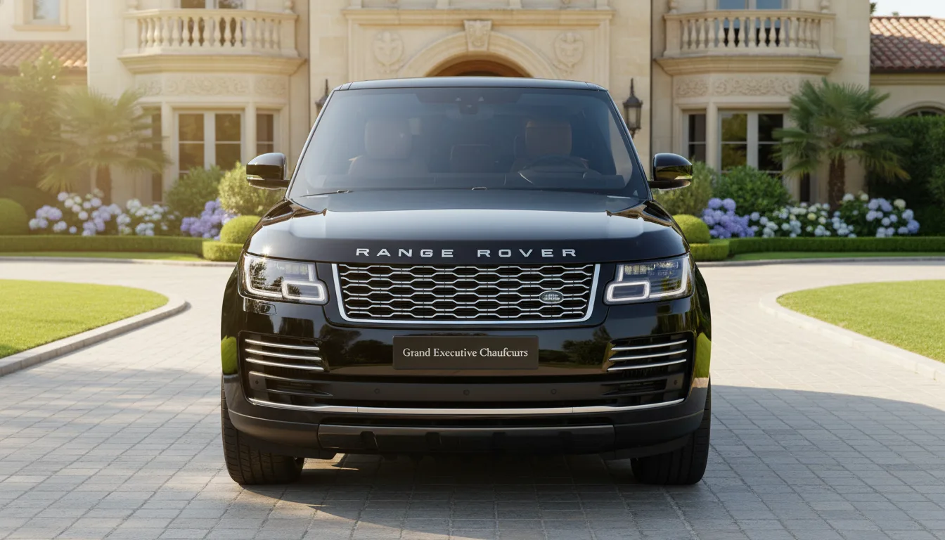 Event Chauffeur Service in Birmingham 9 Range Rover