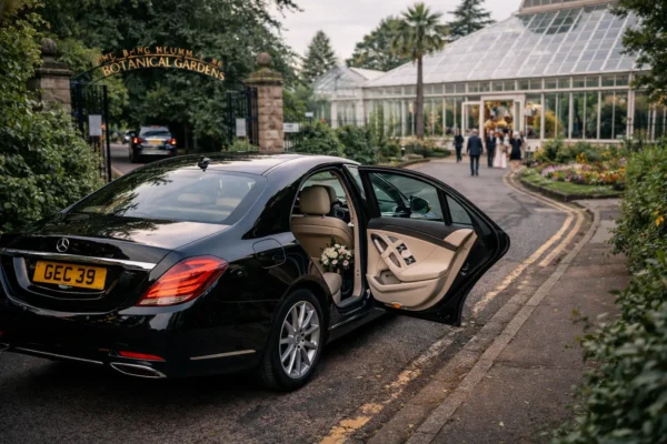 Wedding Chauffeur Birmingham 3 Birmingham Botanical Gardens Wedding Transport