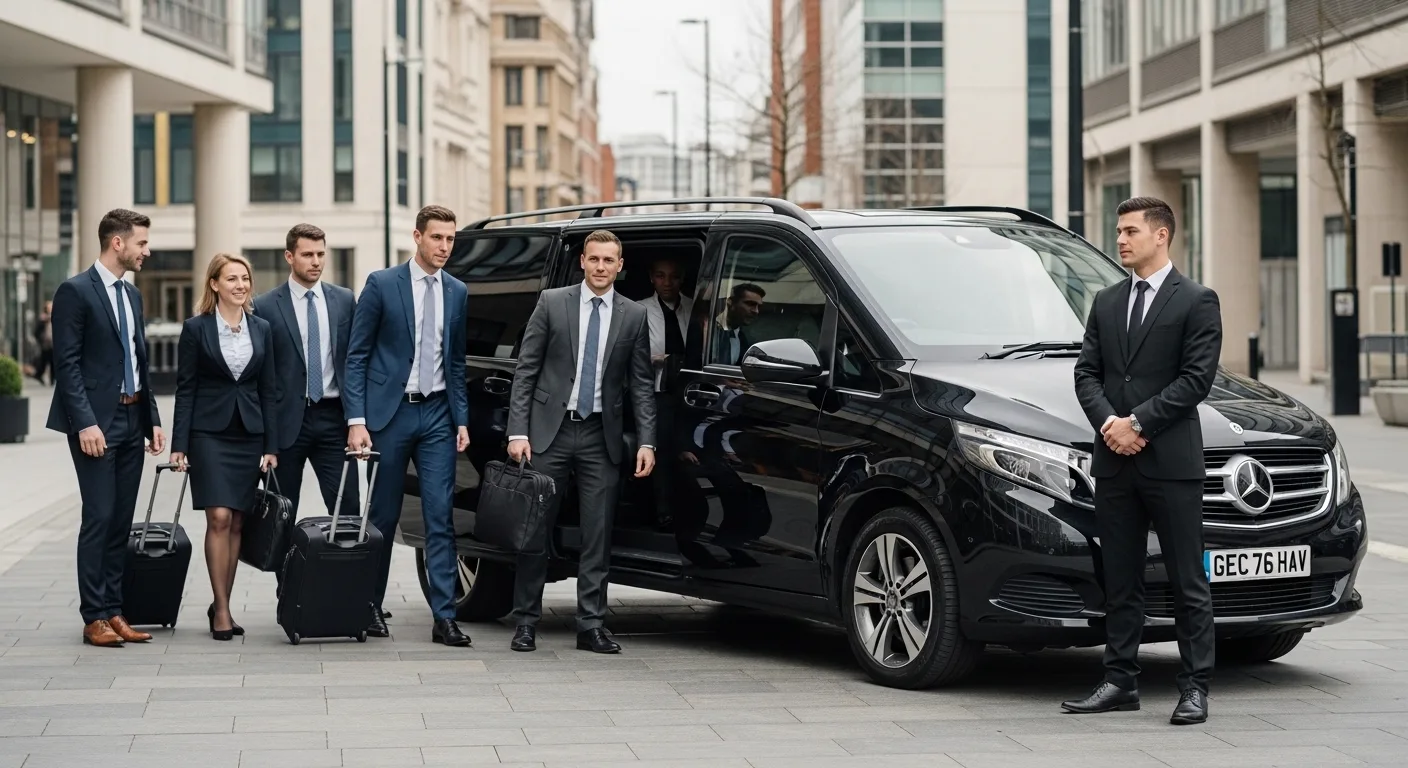 Mercedes V-Class 3 Corporate Team Travel