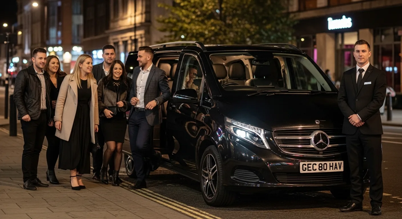 Mercedes V-Class 6 Hen and Stag Nights