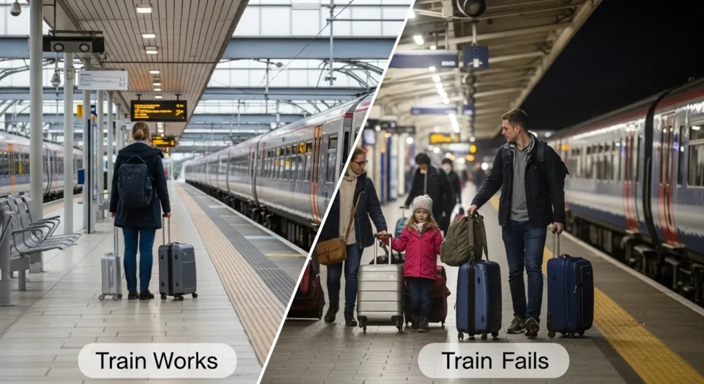 Train to Birmingham Airport 6 Train Works Fine