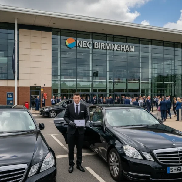 Birmingham Airport Chauffeur Service 3 Travelling to NEC Birmingham