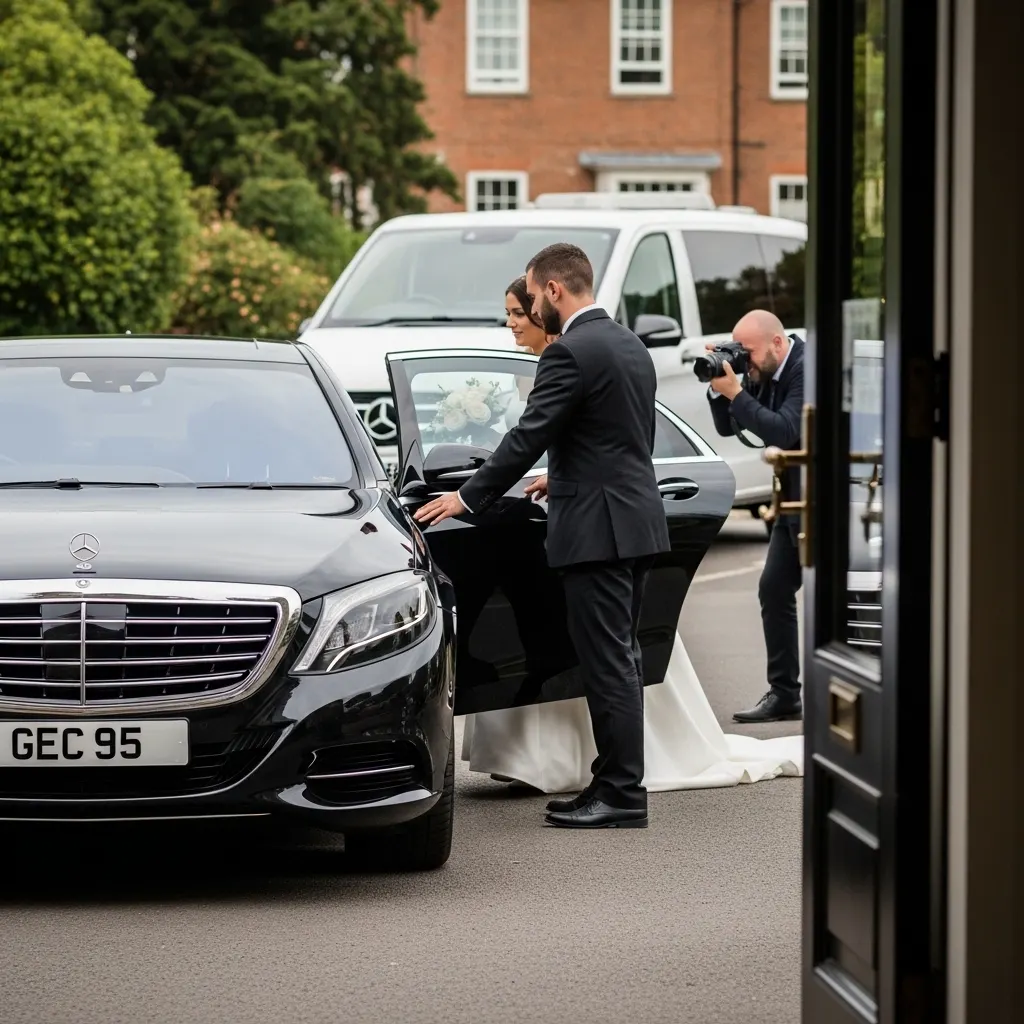 Chauffeur Service Lichfield 9 Wedding Chauffeur