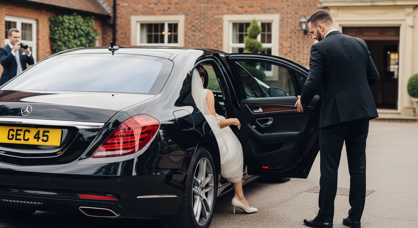 Chauffeur Service Leicester 9 Wedding Chauffeur