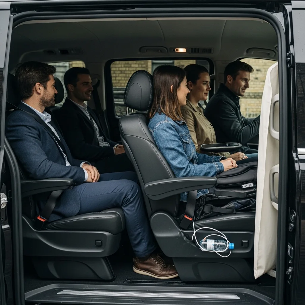 Mercedes V-Class 7 inside v class