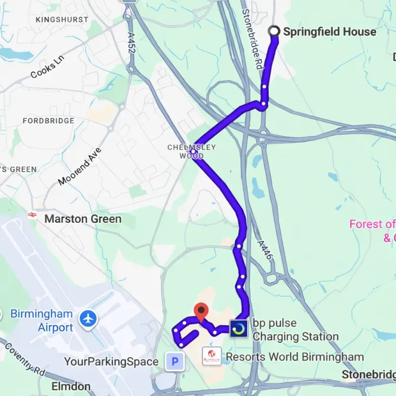 Coventry to Colmore Row