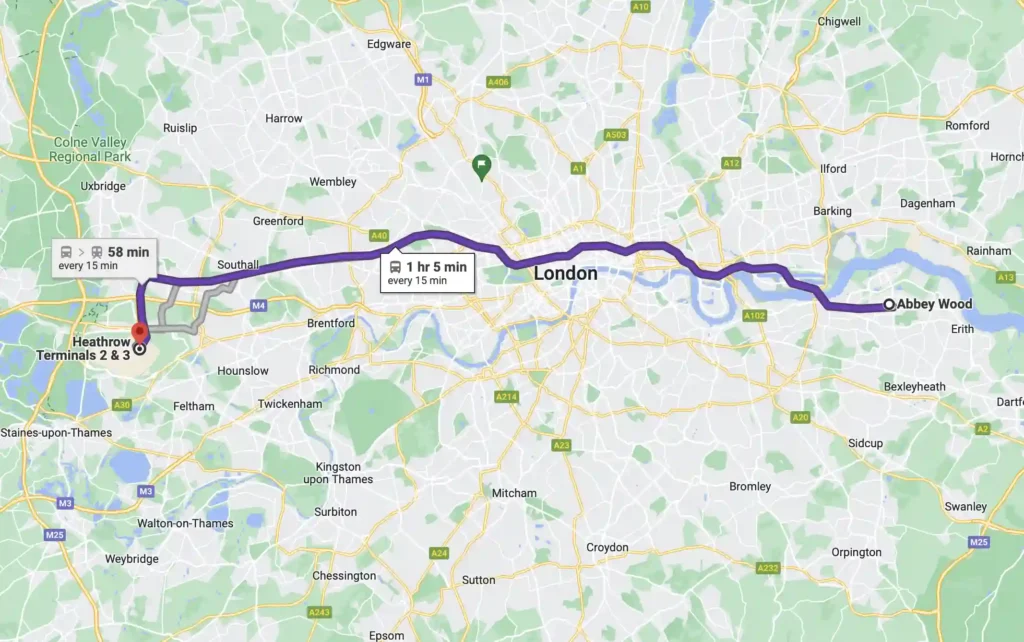 Coventry to Heathrow