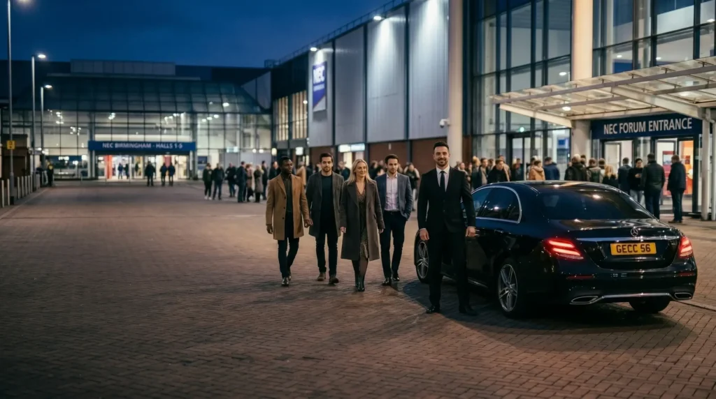 Event Chauffeur Service in Birmingham 5 NEC Birmingham