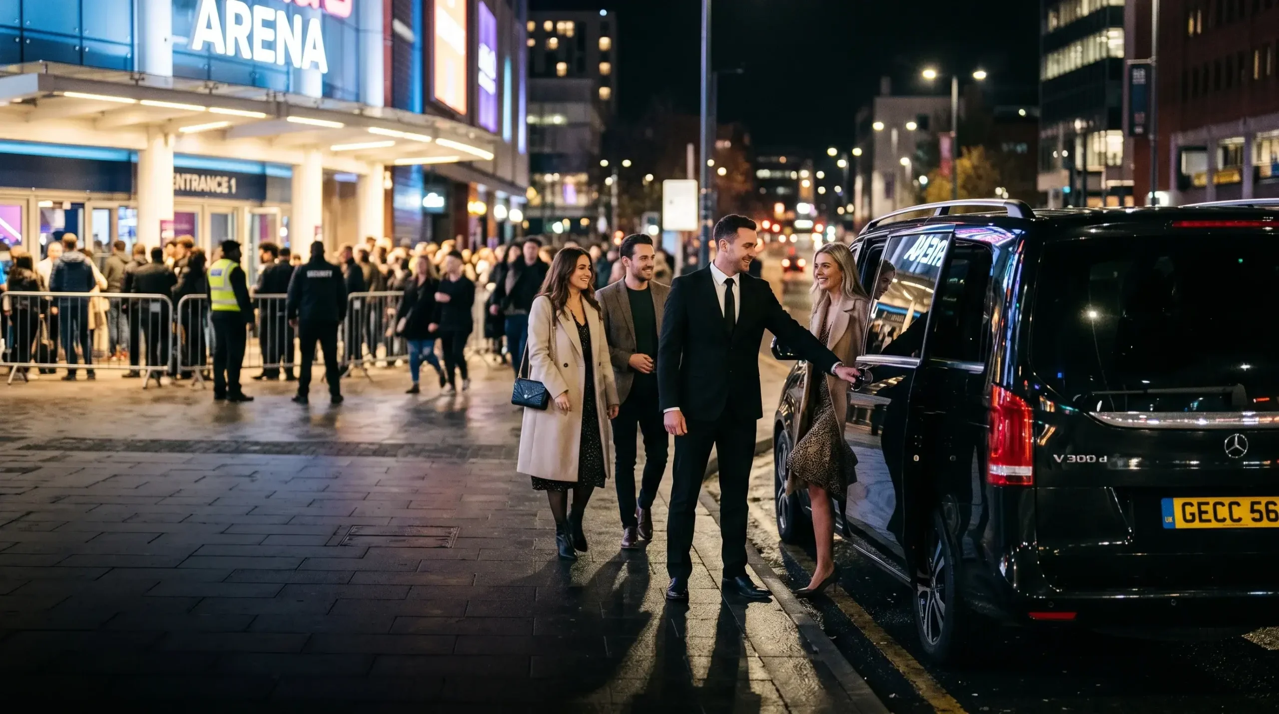 Event Chauffeur Service in Birmingham 2 Utilita Arena scaled