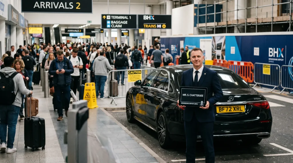 Birmingham Airport Chauffeur Service 1 BHX Airport Transfers Go Wrong